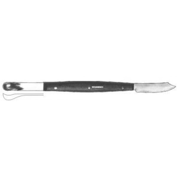 Нож- шпатель для воска "Con Scodellino"170мм